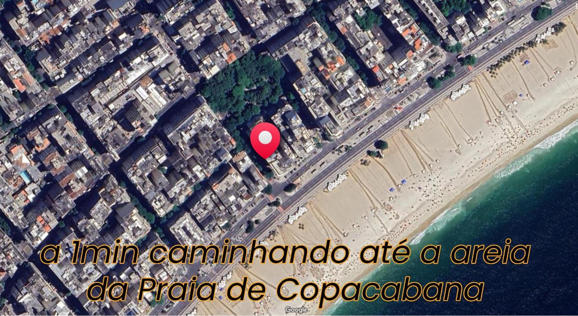 Excelente Apartamento A 1Min Da Praia De Copacabana Rio de Janeiro Zewnętrze zdjęcie